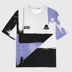 Футболка оверсайз мужская Дарт Вейдер Звездные войны, цвет: 3D-принт