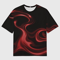 Футболка оверсайз мужская Color red, цвет: 3D-принт