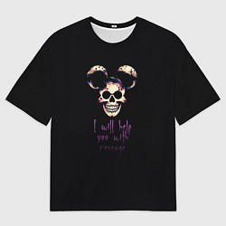 Футболка оверсайз мужская Помощник Микки, цвет: 3D-принт