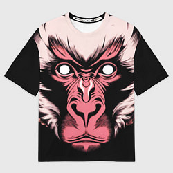 Футболка оверсайз мужская Monkey wisdom, цвет: 3D-принт