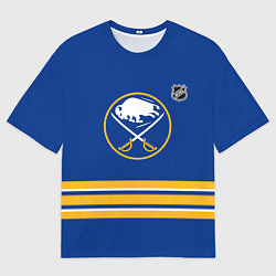 Мужская футболка оверсайз Баффало Сейбрз хоккей