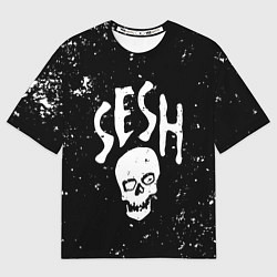 Футболка оверсайз мужская Sesh, цвет: 3D-принт