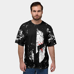 Футболка оверсайз мужская Sparta, цвет: 3D-принт — фото 2