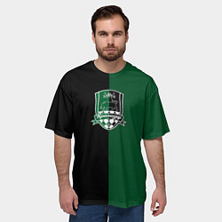 Футболка оверсайз мужская Кривцов - ФК Краснодар, цвет: 3D-принт — фото 2