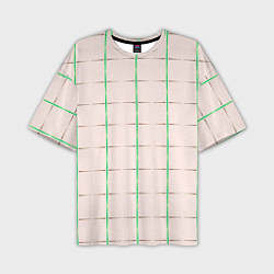 Мужская футболка оверсайз Color white stripes