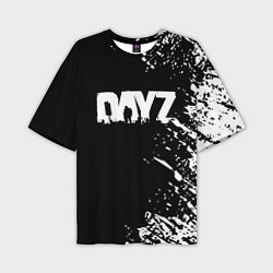 Мужская футболка оверсайз Dayz брызги красок