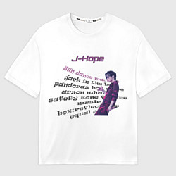 Мужская футболка оверсайз J-Hope - BTS