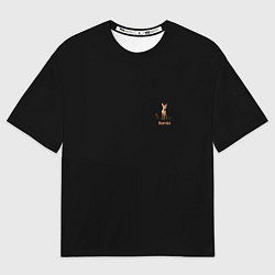 Мужская футболка оверсайз Bambi