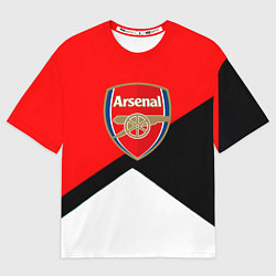 Мужская футболка оверсайз Arsenal geometry sport