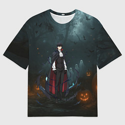 Футболка оверсайз мужская Вампир Сон Джин-Ву - Поднятие уровня в одиночку ан, цвет: 3D-принт