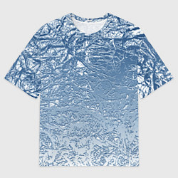 Футболка оверсайз мужская Налипший снег, цвет: 3D-принт