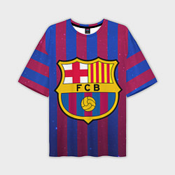 Футболка оверсайз мужская Barcelona, цвет: 3D-принт