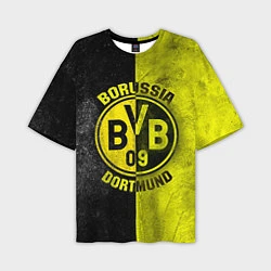 Мужская футболка оверсайз Borussia Dortmund