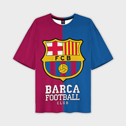 Мужская футболка оверсайз Barca Football
