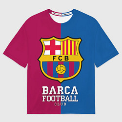 Мужская футболка оверсайз Barca Football