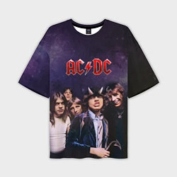 Мужская футболка оверсайз AC/DC