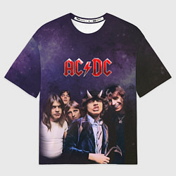 Мужская футболка оверсайз AC/DC
