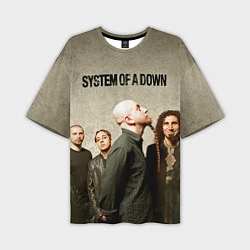 Мужская футболка оверсайз System of a Down