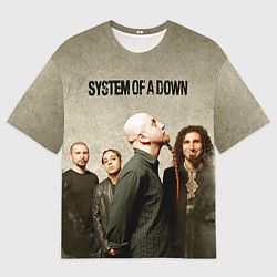 Мужская футболка оверсайз System of a Down