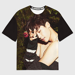 Мужская футболка оверсайз Lee Jong Hyun