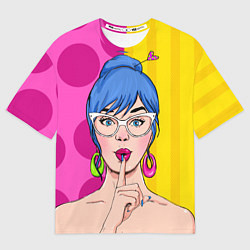 Футболка оверсайз мужская POP ART, цвет: 3D-принт