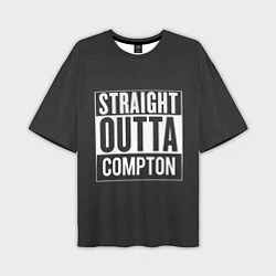 Мужская футболка оверсайз Straight Outta Compton