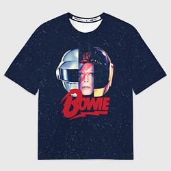 Футболка оверсайз мужская Bowie Space, цвет: 3D-принт