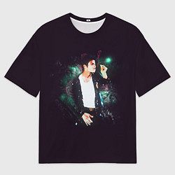 Футболка оверсайз мужская Michael Jackson, цвет: 3D-принт