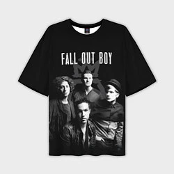 Мужская футболка оверсайз Fall out boy band