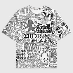 Футболка оверсайз мужская Enter Shikari: Words, цвет: 3D-принт