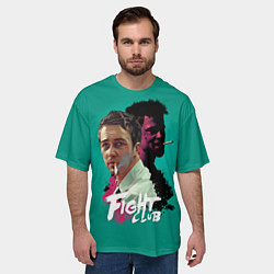 Футболка оверсайз мужская Fight Club Stories, цвет: 3D-принт — фото 2