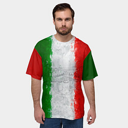 Футболка оверсайз мужская Italian, цвет: 3D-принт — фото 2