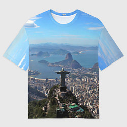 Мужская футболка оверсайз Рио-де-Жанейро