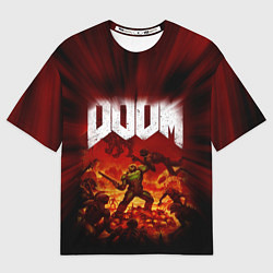 Футболка оверсайз мужская DOOM: 2016, цвет: 3D-принт
