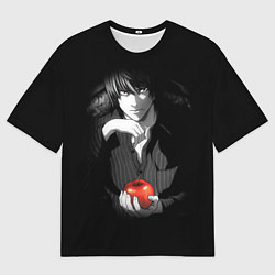 Футболка оверсайз мужская Тетрадь смерти 4, цвет: 3D-принт