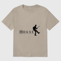 Мужская футболка оверсайз House MD