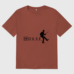 Мужская футболка оверсайз House MD