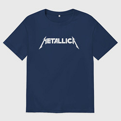 Мужская футболка оверсайз Metallica