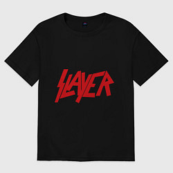 Футболка оверсайз мужская Slayer, цвет: черный
