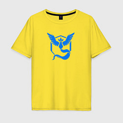 Футболка оверсайз мужская TEAM MYSTIC, цвет: желтый