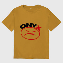 Мужская футболка оверсайз Onyx