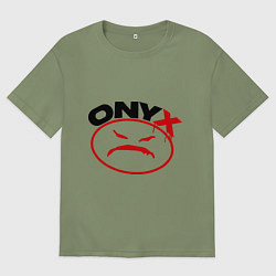 Мужская футболка оверсайз Onyx