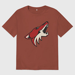 Мужская футболка оверсайз Phoenix Coyotes