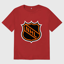 Мужская футболка оверсайз NHL