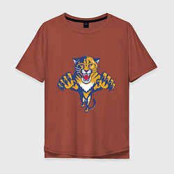 Мужская футболка оверсайз Florida Panthers