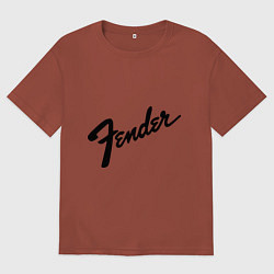 Мужская футболка оверсайз Fender