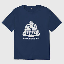 Мужская футболка оверсайз UAC
