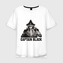 Мужская футболка оверсайз Captain Black