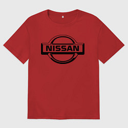 Мужская футболка оверсайз Nissan club