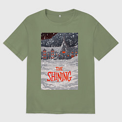 Футболка оверсайз мужская The Shining, цвет: авокадо